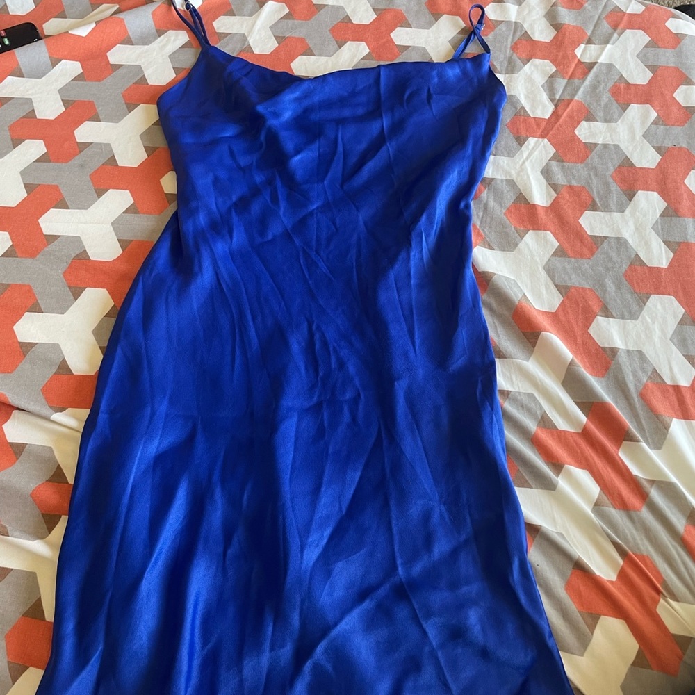Bershka Satin Dress